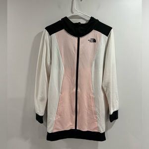 The North Face Women Colorblock Tunic Zip Up Jacket Size Small